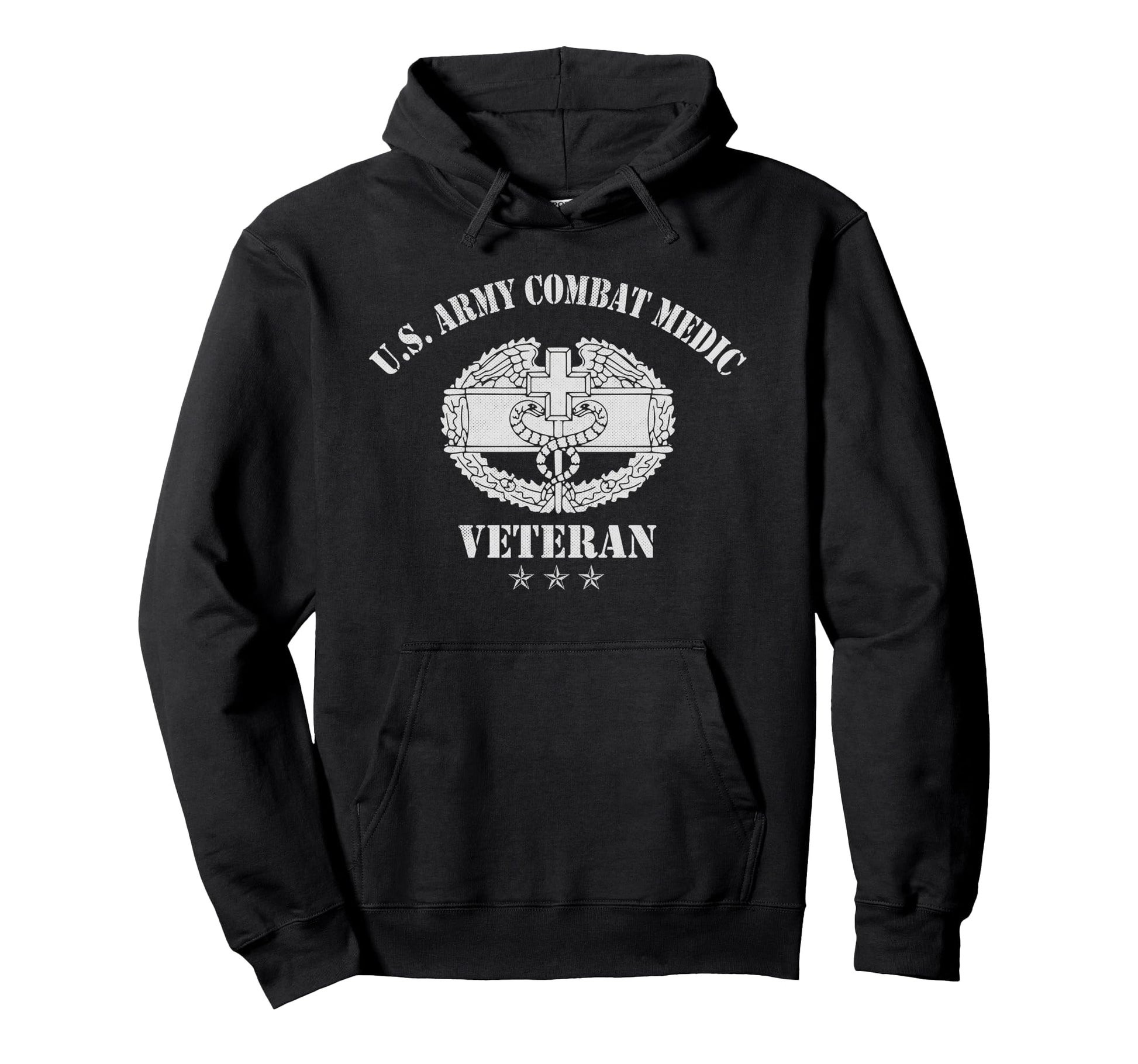 U S Army Combat Medic Veteran Medical Hoodie - Custom Art Print Men Women - T-Shirt, Sweatshirt, Hoodie