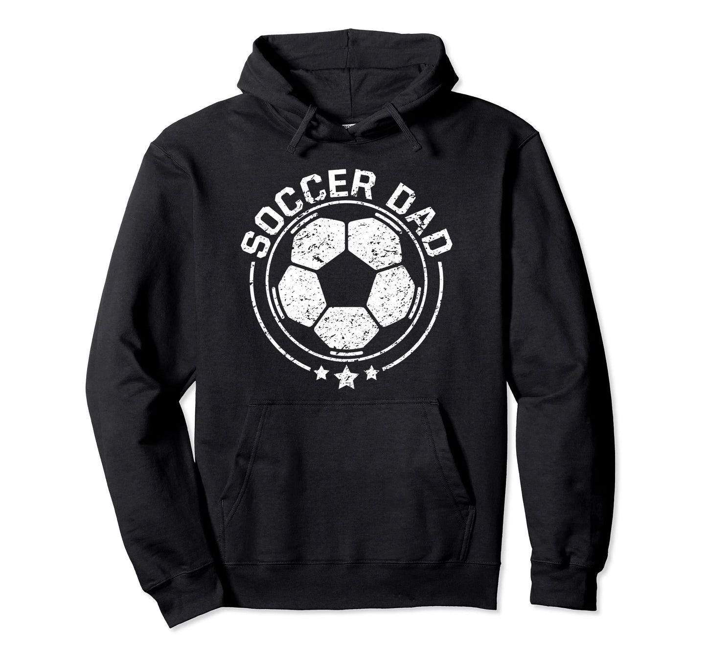 Soccer Dad Soccer Ball Funny Soccer Hoodie - Streetwear Style Unisex - T-Shirt, Sweatshirt, Hoodie