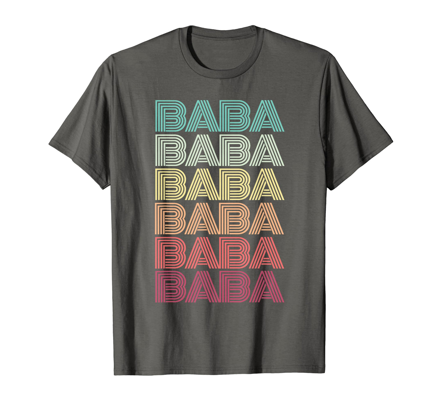 Baba Grandpa Arabic Word Legend Dad Myth T-Shirt - Graphic Print Unisex - T-Shirt, Sweatshirt, Hoodie