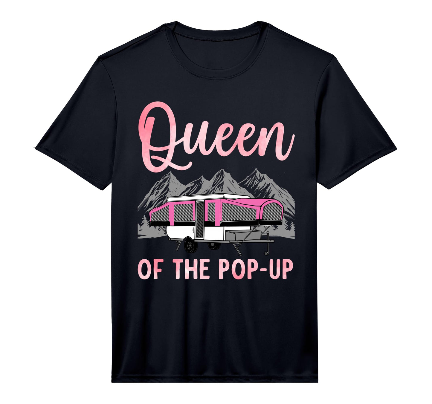 Pop Up Camper Art Pop Up Trailer Camping T-Shirt - Trendy Graphic Unisex - T-Shirt, Sweatshirt, Hoodie