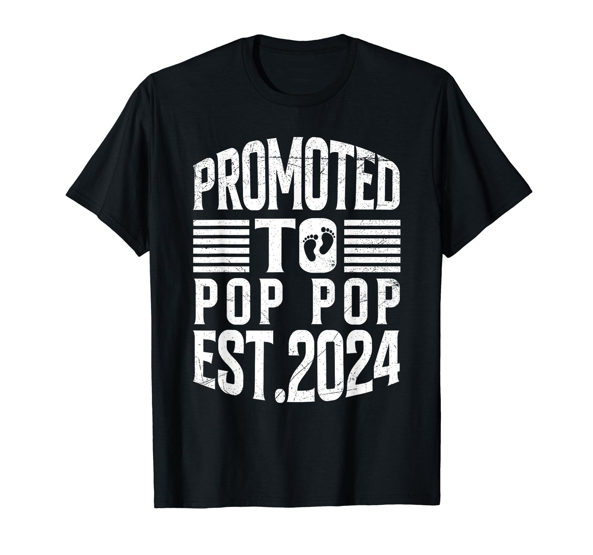 Grandpa Est 2024 Pregnancy T-Shirt - Fun Novelty Design for Adults - T-Shirt, Sweatshirt, Hoodie