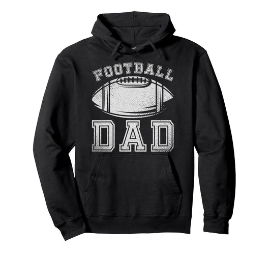 American Football Fan Fathers Day Hoodie - Unique Graphic Men Women - T-Shirt, Sweatshirt, Hoodie