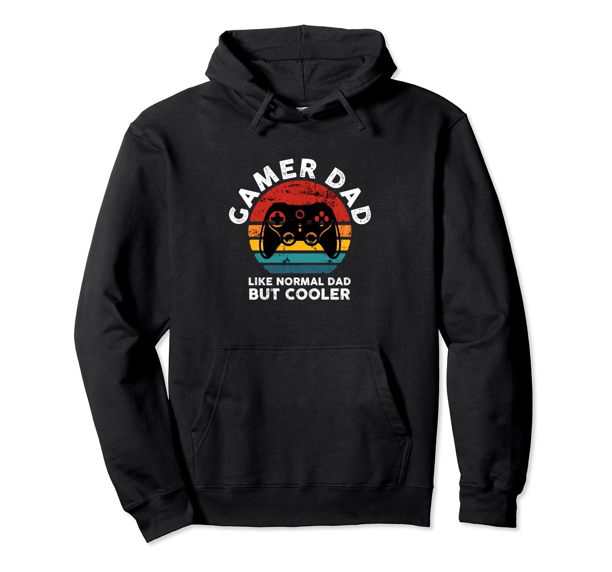 Gamer Dad Like Normal Dad But Cooler Hoodie - Custom Art Print for Adults - T-Shirt, Sweatshirt, Hoodie