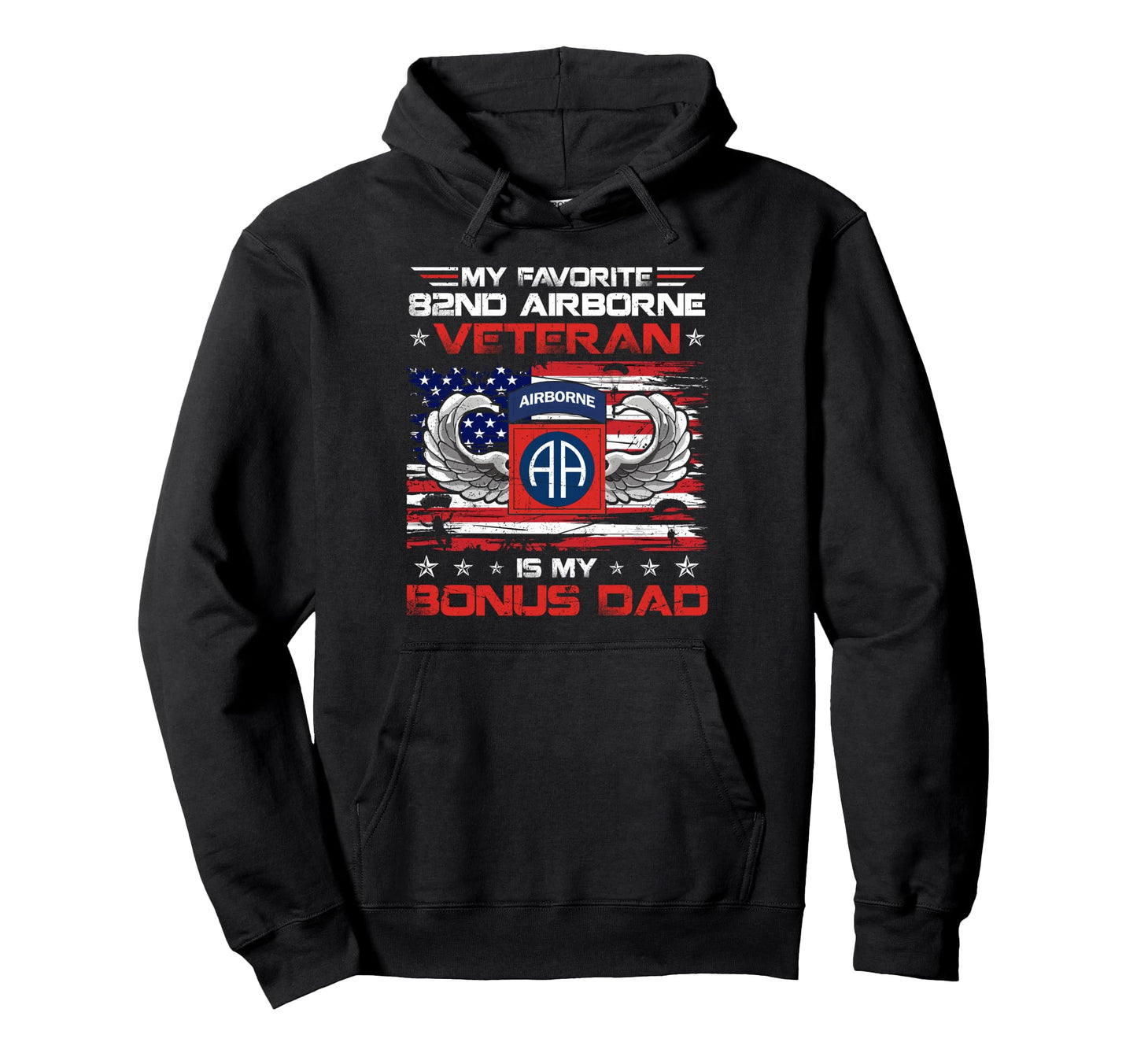 My Favorite 82Nd Airborne Division Hoodie - Novelty Apparel Men Women - T-Shirt, Sweatshirt, Hoodie