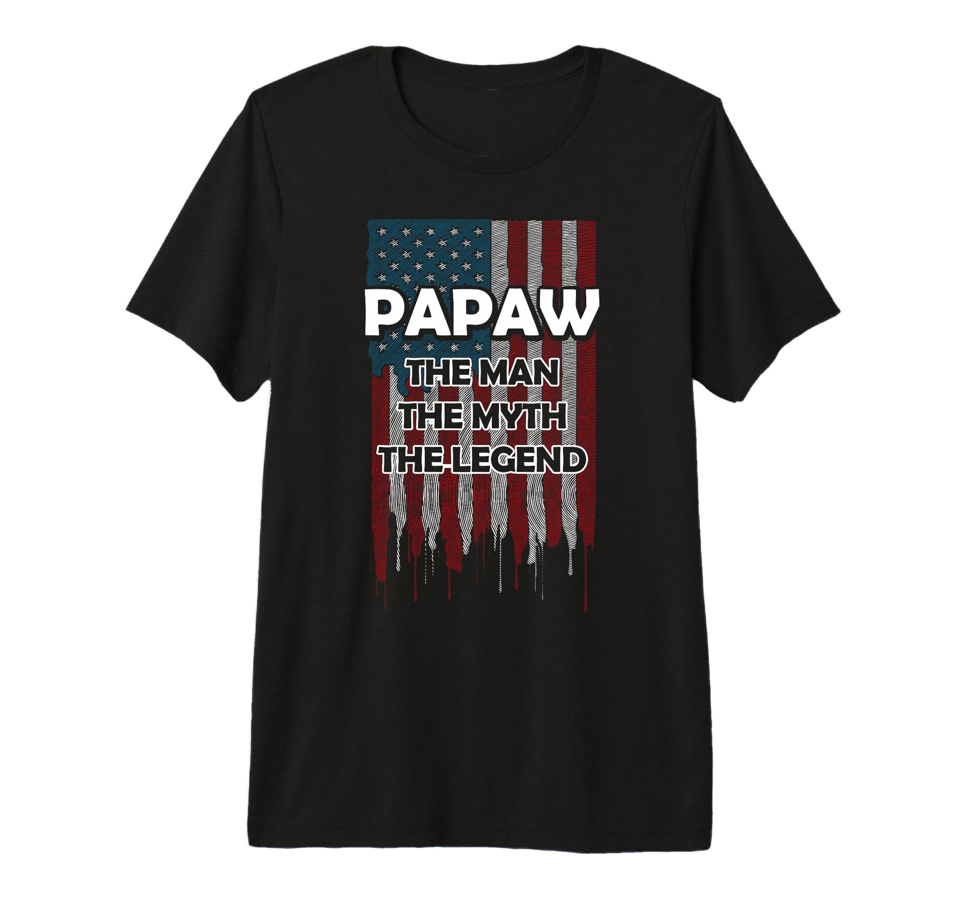Mens Papaw Myth Legend Dad Grandpa T-Shirt - Streetwear Style Men Women - T-Shirt, Sweatshirt, Hoodie