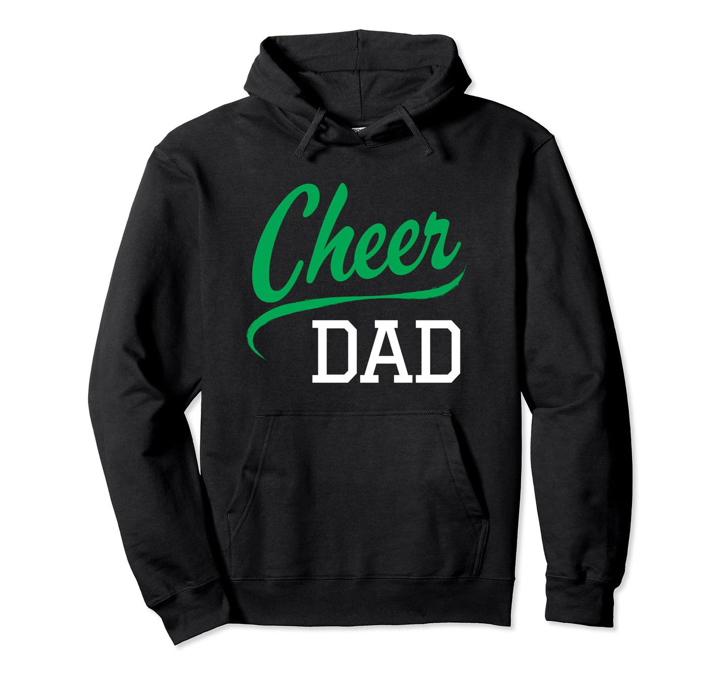 Green Cheer Dad Cheerleader Shirts T-Shirt - Unique Graphic Unisex - T-Shirt, Sweatshirt, Hoodie