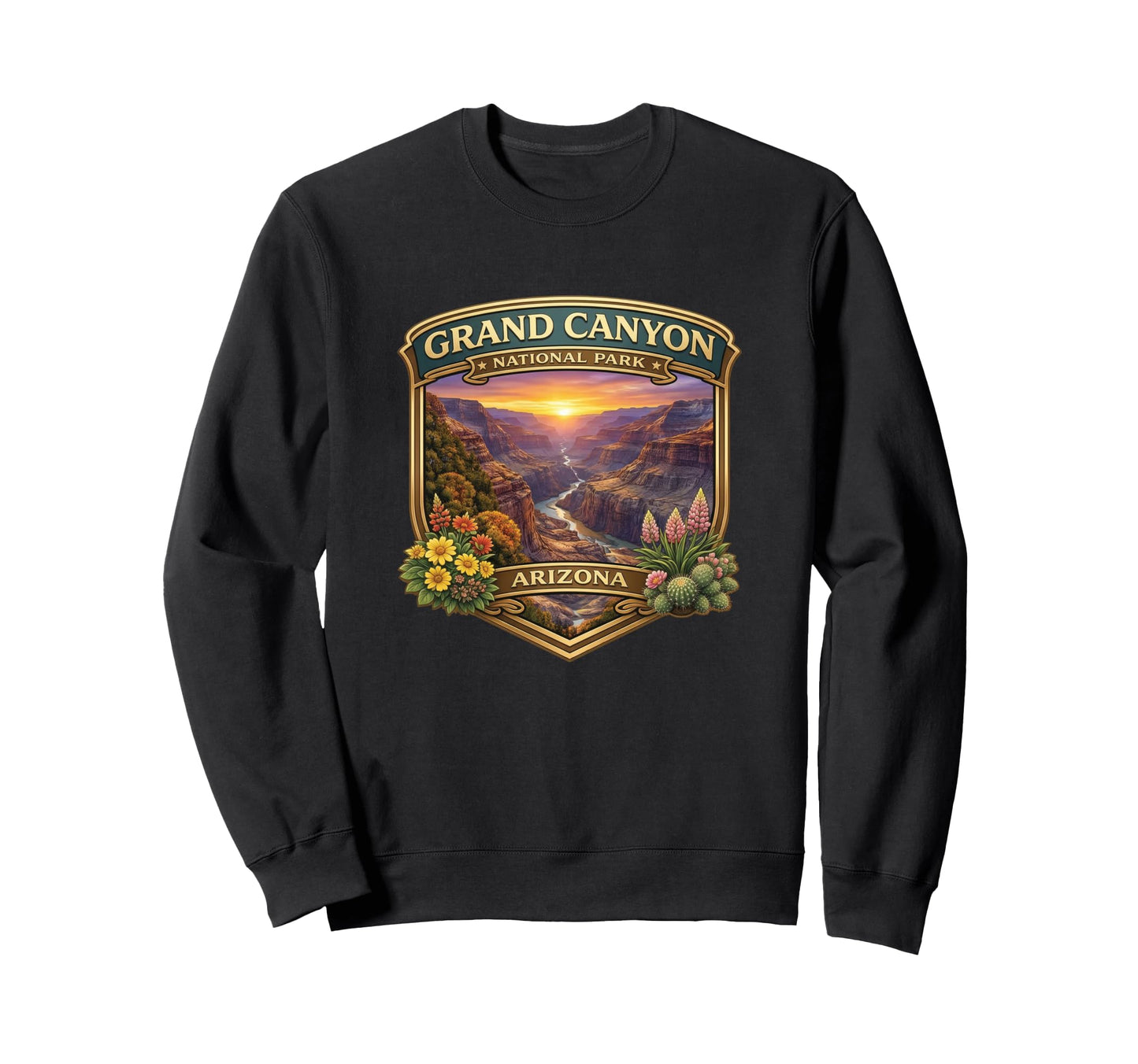 Grand Canyon National Park Sweatshirt - Casual Everyday Wear Unisex - T-Shirt, Sweatshirt, Hoodie