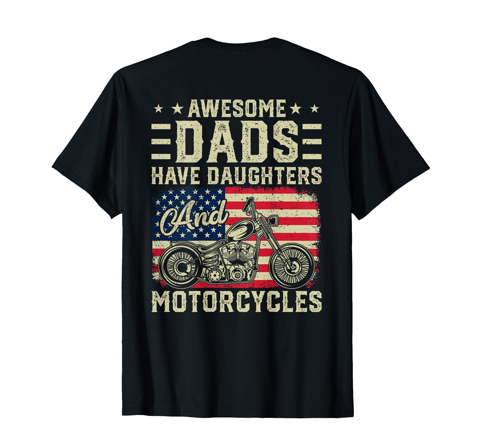 Awesome Dads Have Daughters And T-Shirt - Aesthetic Graphic Men Women - T-Shirt, Sweatshirt, Hoodie