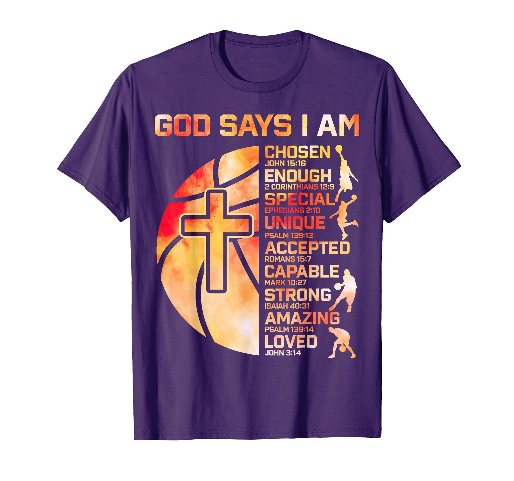 God Says I Am Christian T-Shirt - Casual Everyday Wear Men Women - T-Shirt, Sweatshirt, Hoodie