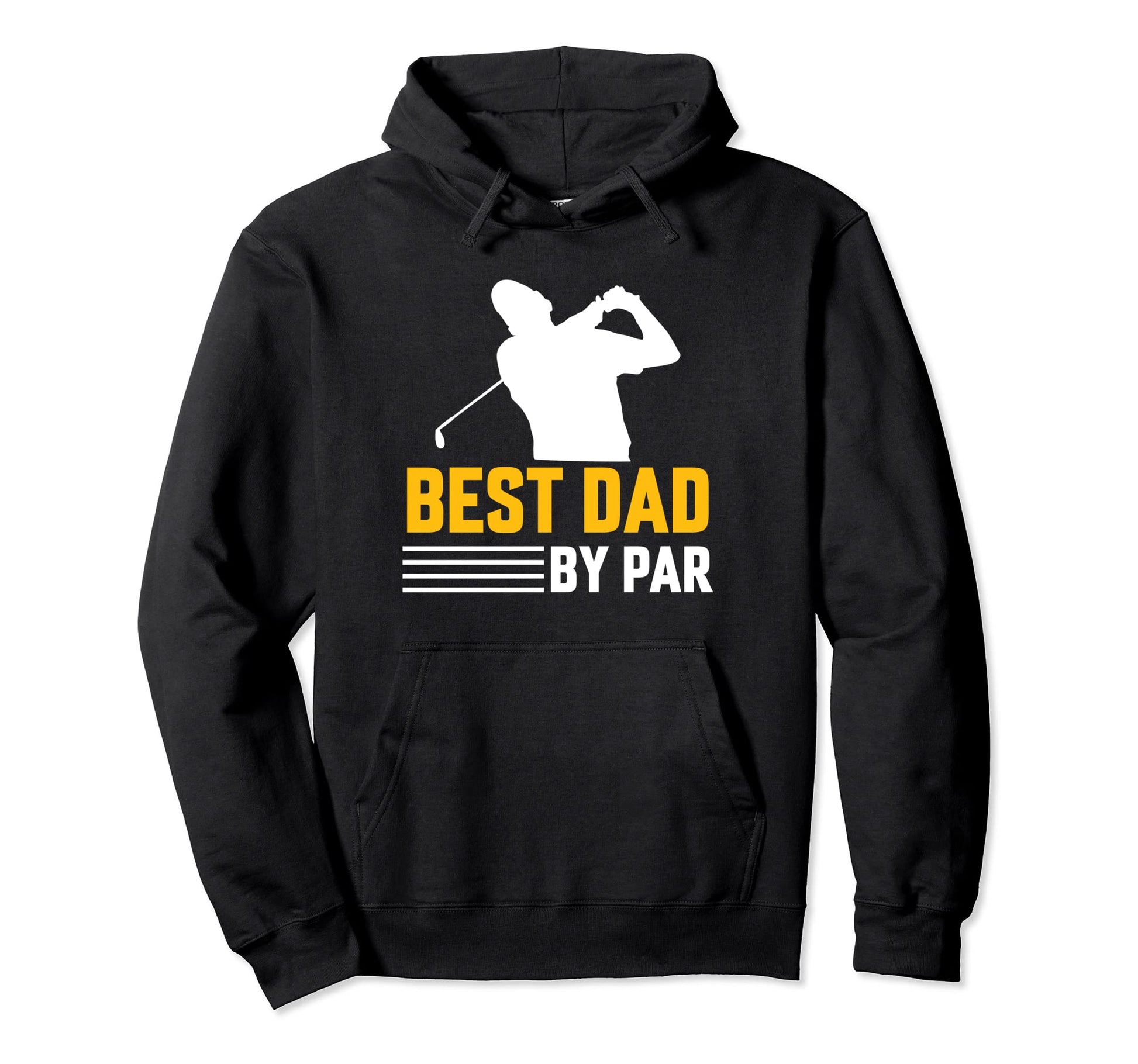 Funny Best Dad Par Full Golf Fathers Day Hoodie - Graphic Print Men Women - T-Shirt, Sweatshirt, Hoodie