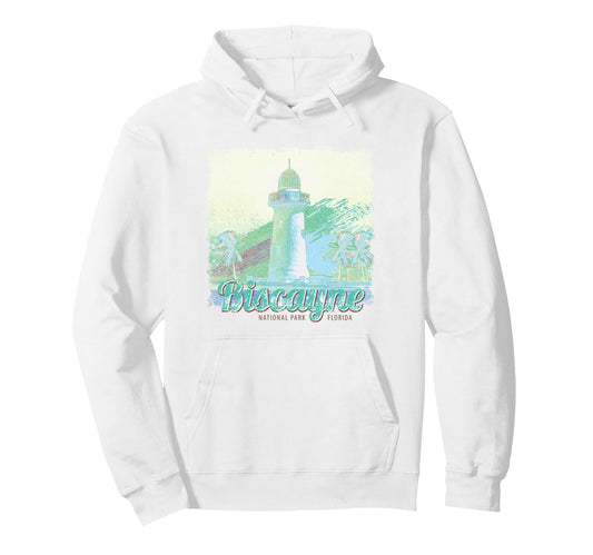 Biscayne National Park Florida Keys Hoodie - Minimalist Print Men Women - T-Shirt, Sweatshirt, Hoodie