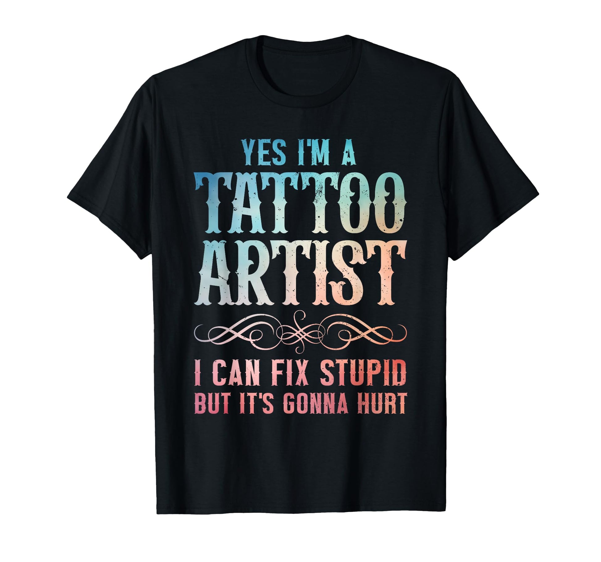 Funny Tattoo Artist Art Tattooer Tattoo T-Shirt - Minimalist Print Unisex - T-Shirt, Sweatshirt, Hoodie