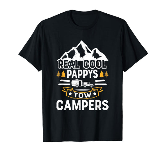 Camping Grandpa Camping Pappy Camper T-Shirt - Trendy Graphic for Adults - T-Shirt, Sweatshirt, Hoodie
