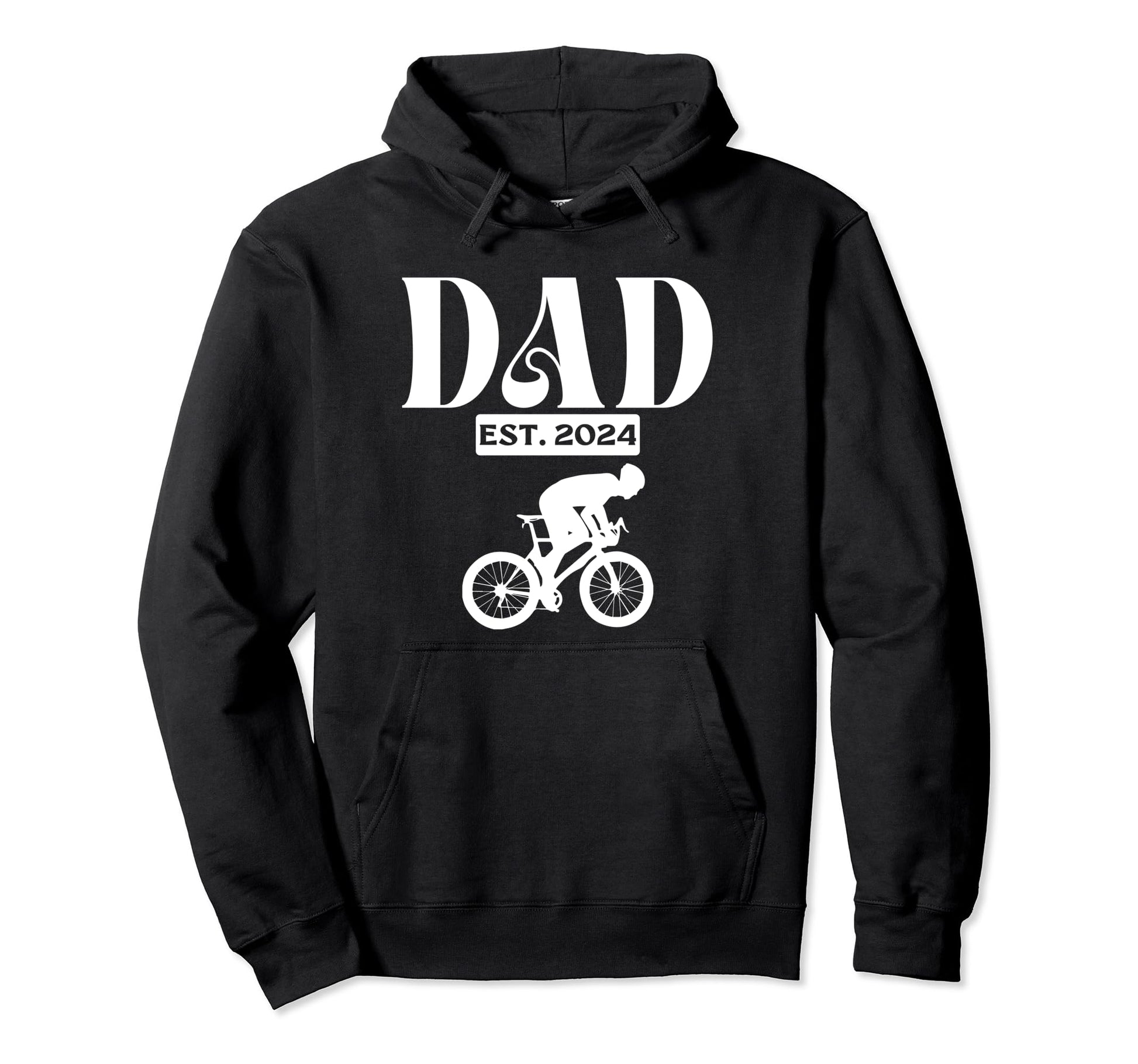Dad Est 2024 Expect 2024 Motorcycle Hoodie - Aesthetic Graphic Men Women - T-Shirt, Sweatshirt, Hoodie