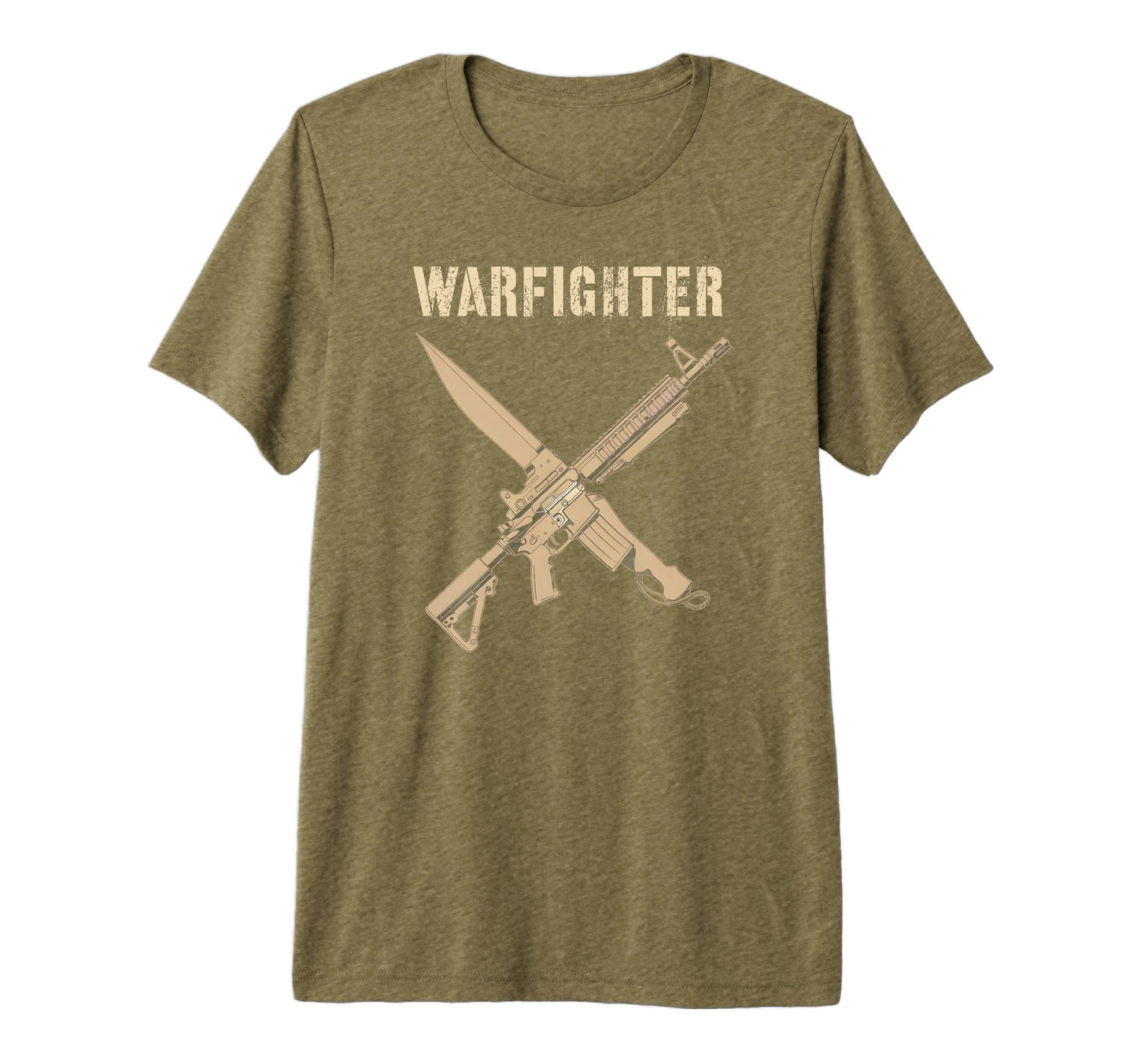 Patriotic Warfighter Proud Us Troops T-Shirt - Aesthetic Graphic Unisex - T-Shirt, Sweatshirt, Hoodie
