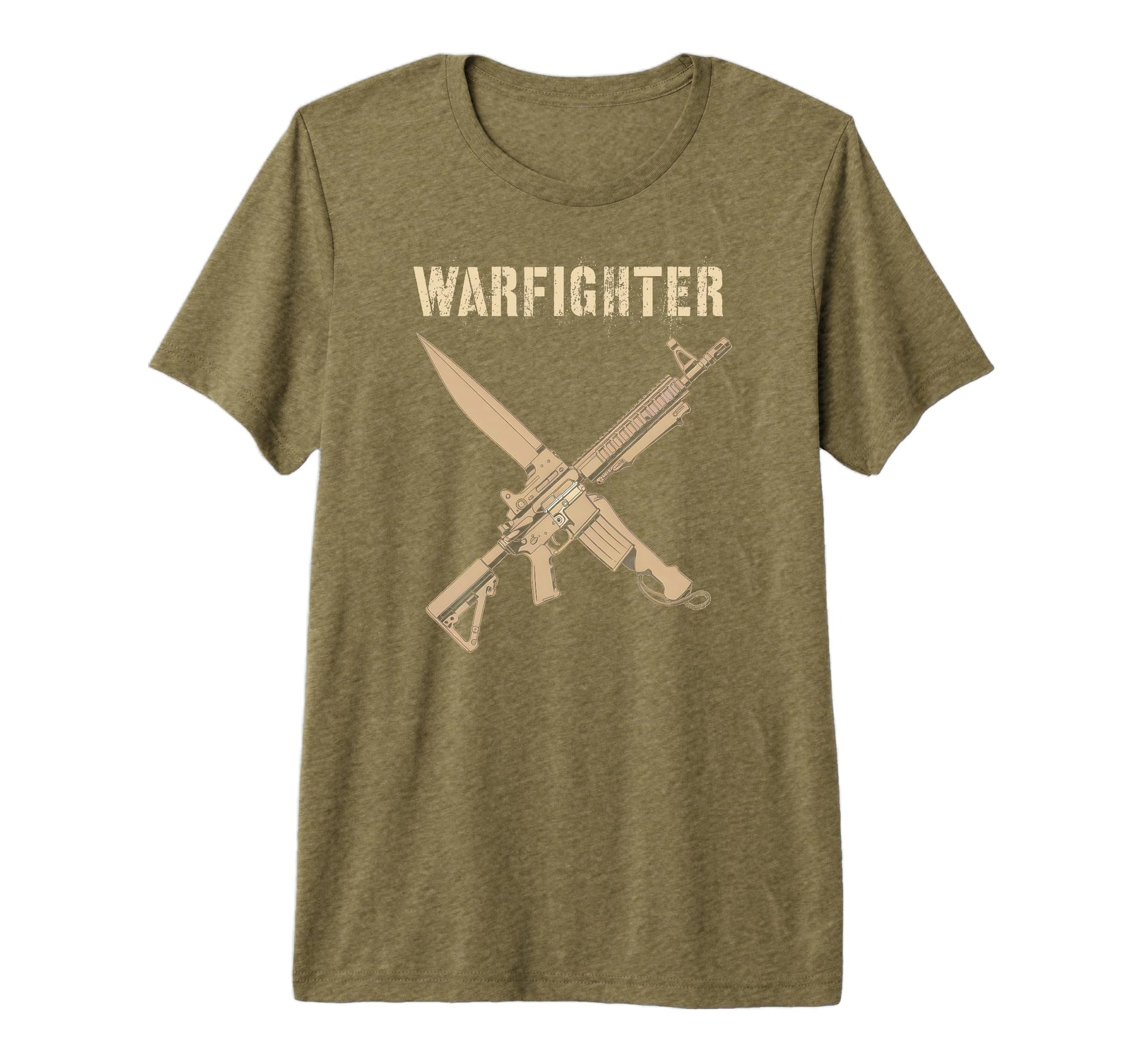 Patriotic Warfighter Proud Us Troops T-Shirt - Aesthetic Graphic Unisex - T-Shirt, Sweatshirt, Hoodie
