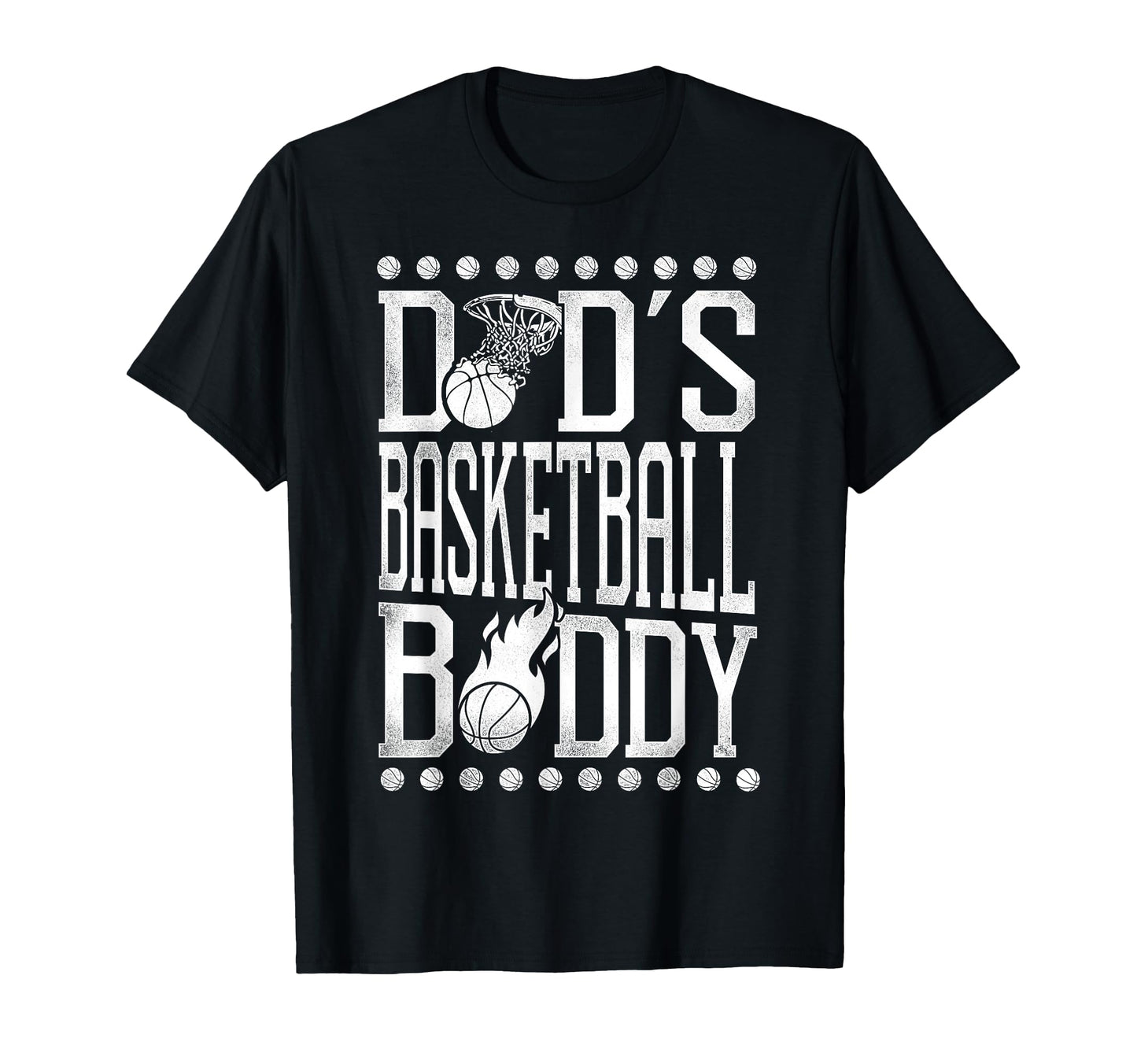 Basketball Bball Dad Son Daughter Dads T-Shirt - Novelty Apparel Men Women - T-Shirt, Sweatshirt, Hoodie