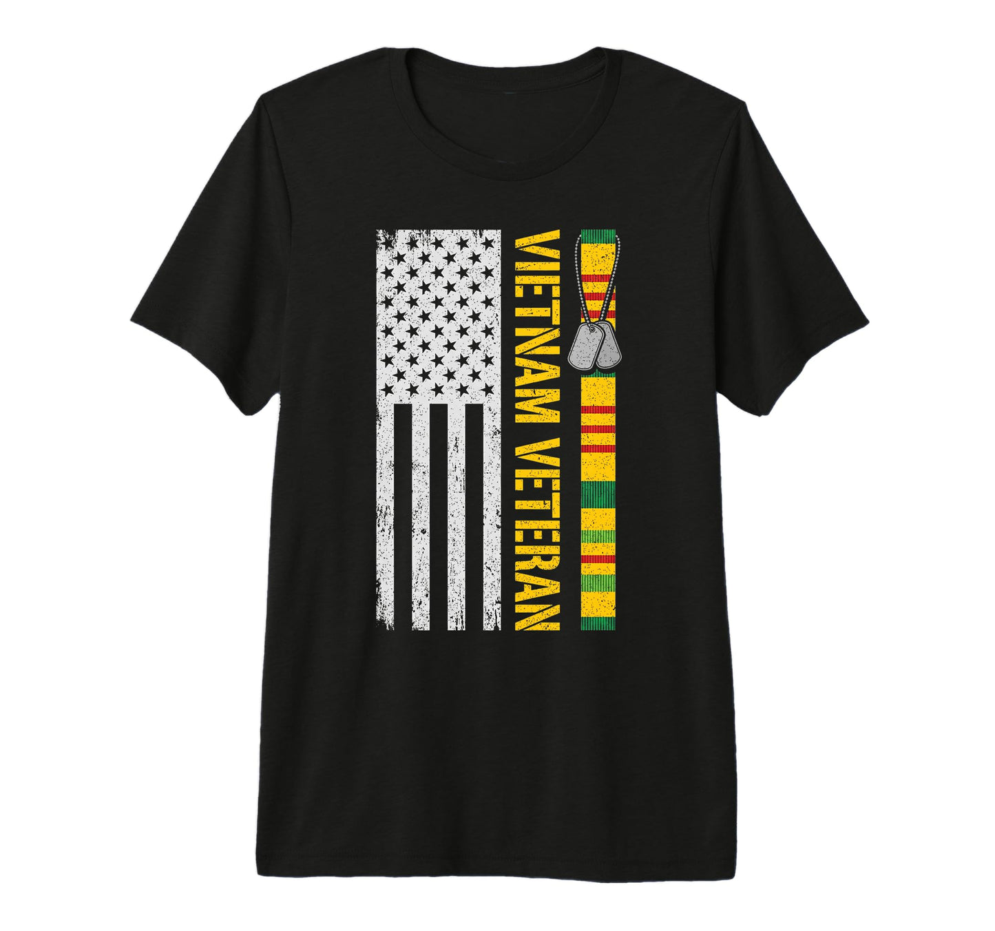 Vietnam Veteran Usa Flag Patriotic Army T-Shirt - Streetwear Style Unisex - T-Shirt, Sweatshirt, Hoodie