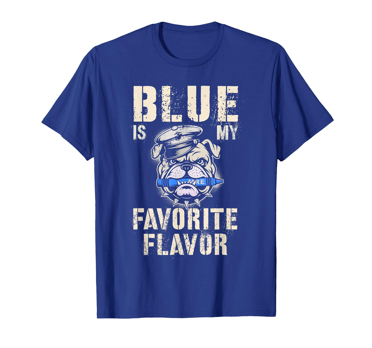Blue Is My Favorite Flavor War Game Day T-Shirt - Streetwear Style Unisex - T-Shirt, Sweatshirt, Hoodie