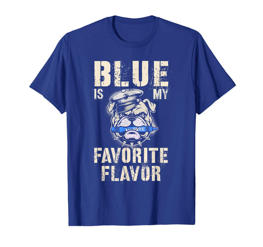 Blue Is My Favorite Flavor War Game Day T-Shirt - Streetwear Style Unisex - T-Shirt, Sweatshirt, Hoodie