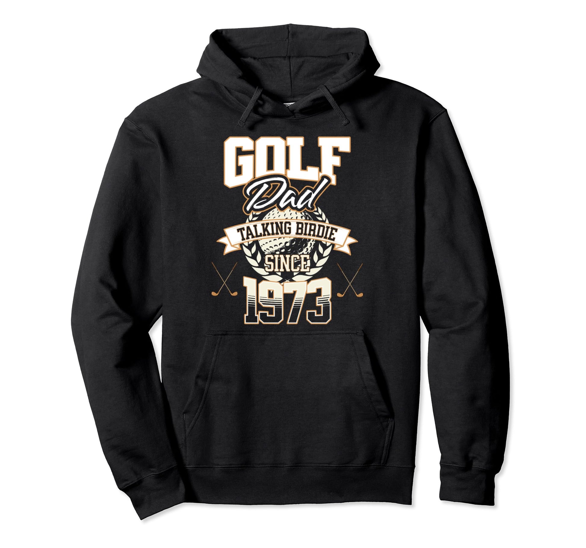 Golf Dad Talking Birdie Since 1973 Hoodie - Aesthetic Graphic Unisex - T-Shirt, Sweatshirt, Hoodie