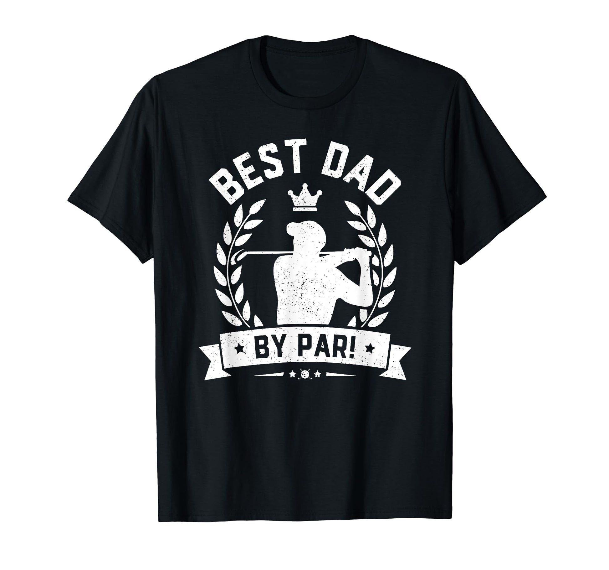 Mens Funny Fathers Day Best Dad Par Golf T-Shirt - Graphic Print Unisex - T-Shirt, Sweatshirt, Hoodie