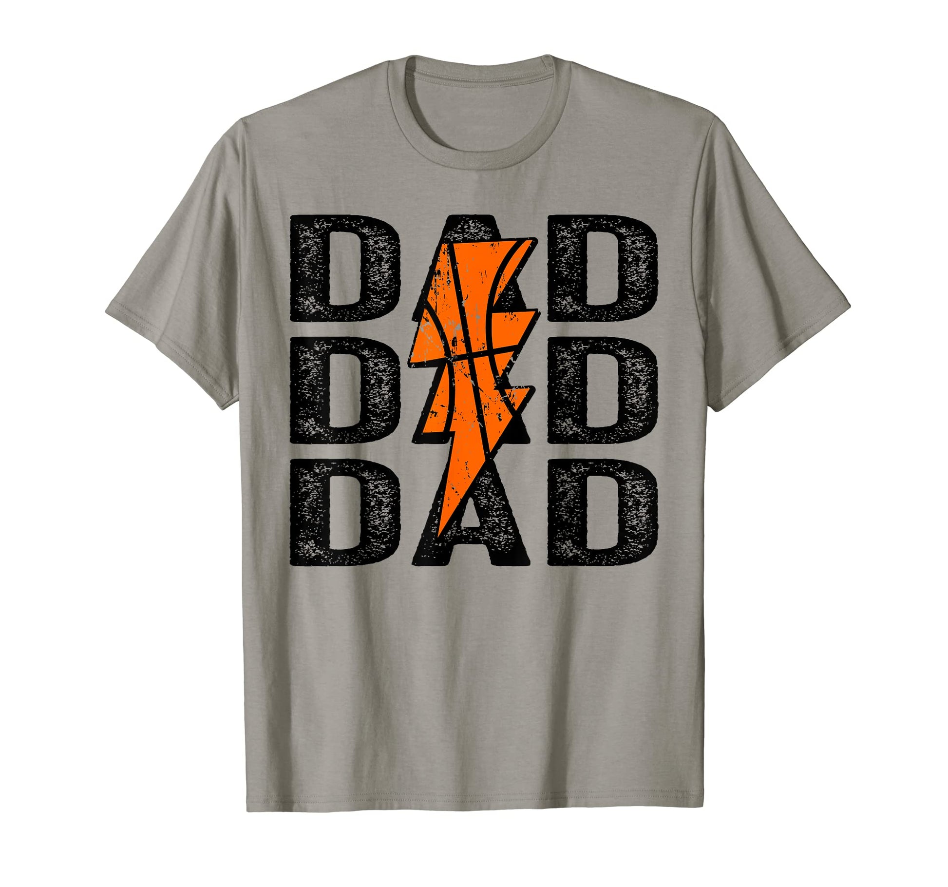 Proud Basketball Dad Lightning Bolt T-Shirt - Trendy Graphic Men Women - T-Shirt, Sweatshirt, Hoodie