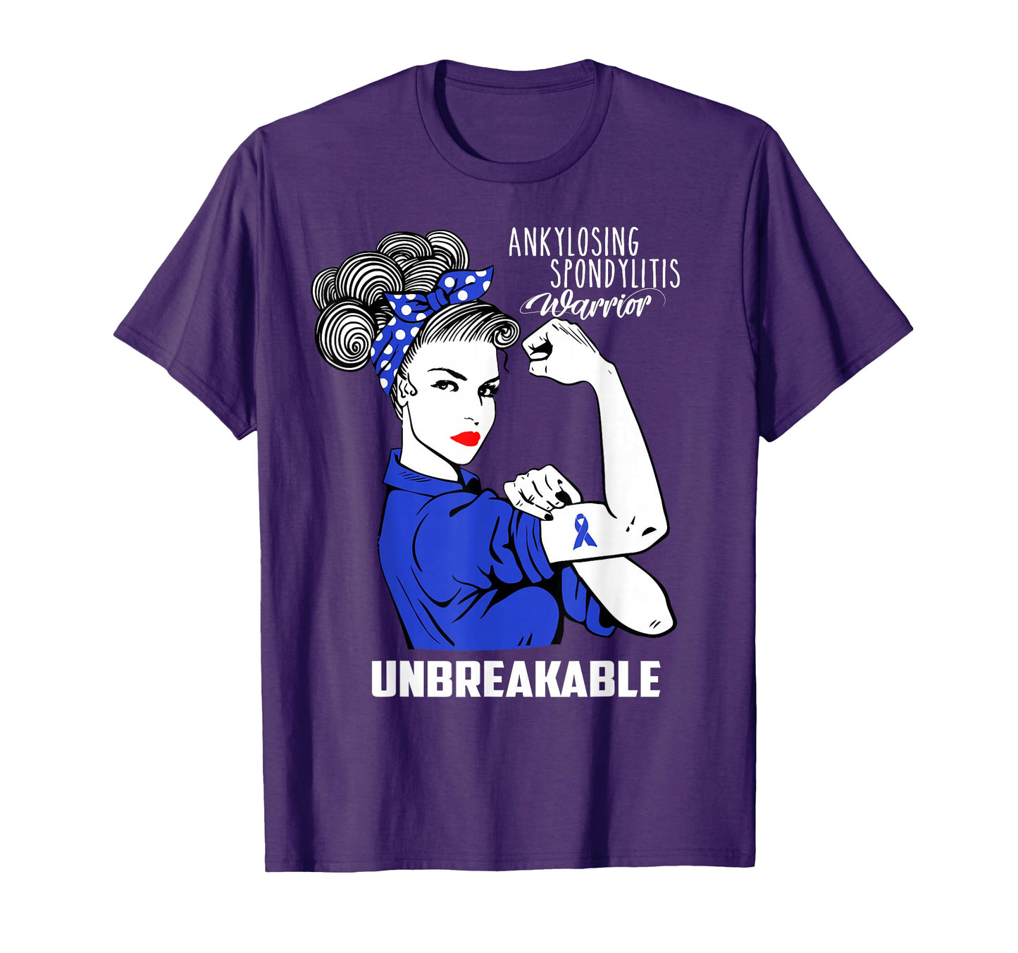 Ankylosing Spondylitis Warrior T-Shirt - Aesthetic Graphic for Adults - T-Shirt, Sweatshirt, Hoodie