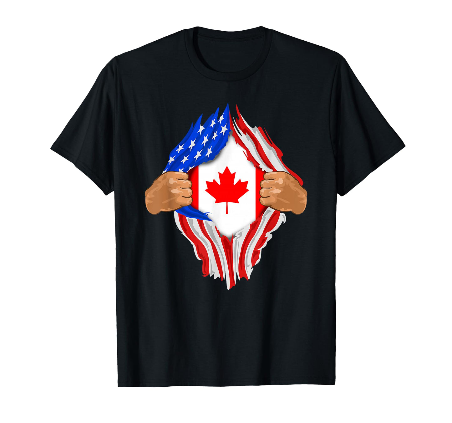 Canadian Blood Inside Me Canada T-Shirt - Casual Everyday Wear for Adults - T-Shirt, Sweatshirt, Hoodie