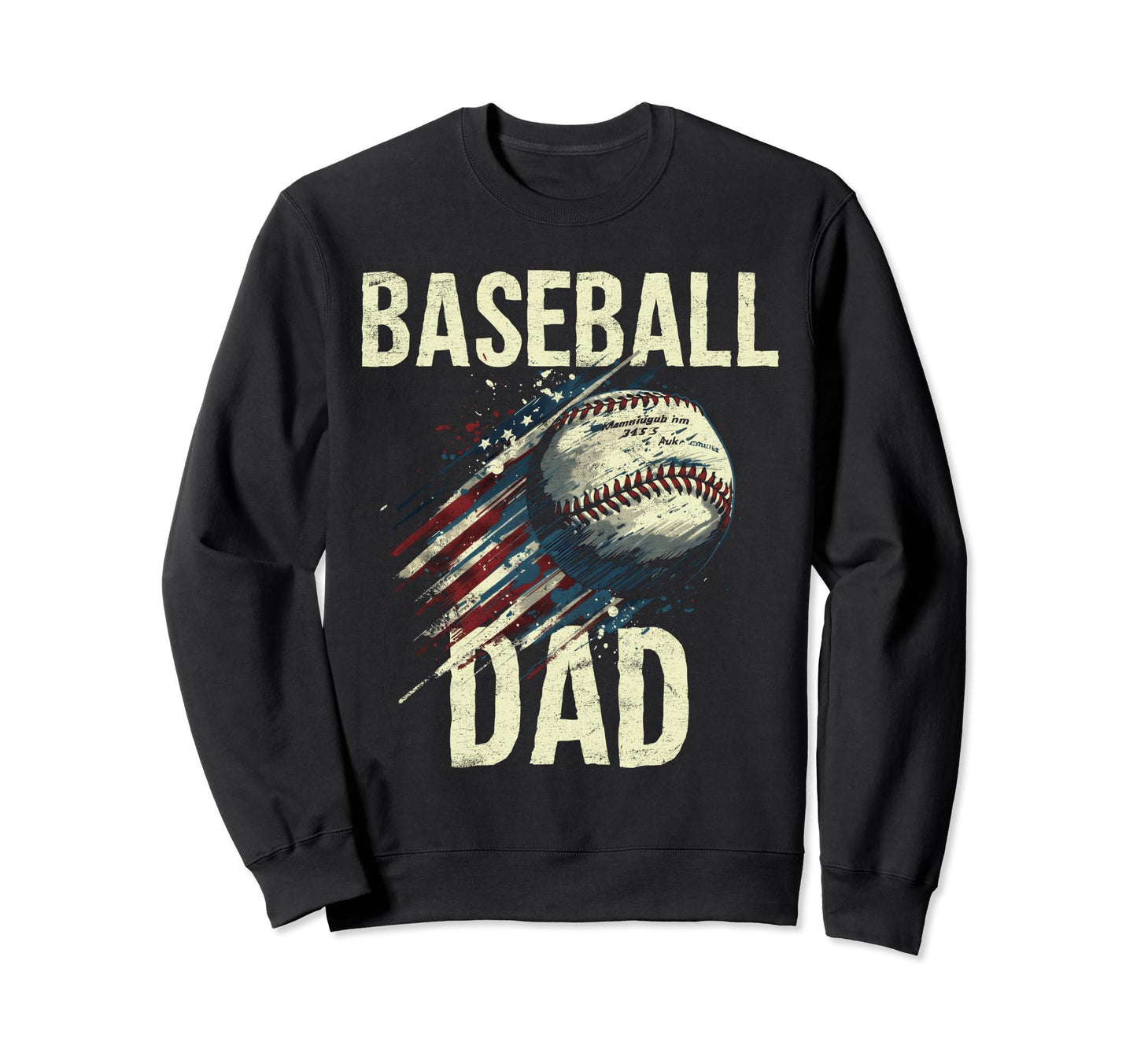 Softball Dad Fathers Day Tees Sweatshirt - Fun Novelty Design Unisex - T-Shirt, Sweatshirt, Hoodie