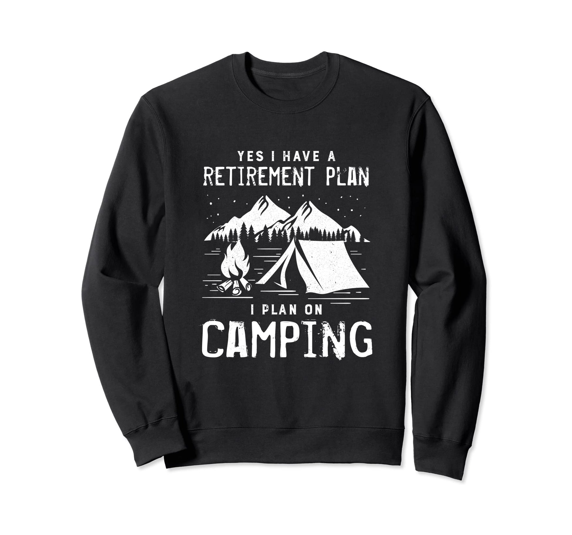 Camping Nature Hiking Mountains Sweatshirt - Streetwear Style Men Women - T-Shirt, Sweatshirt, Hoodie