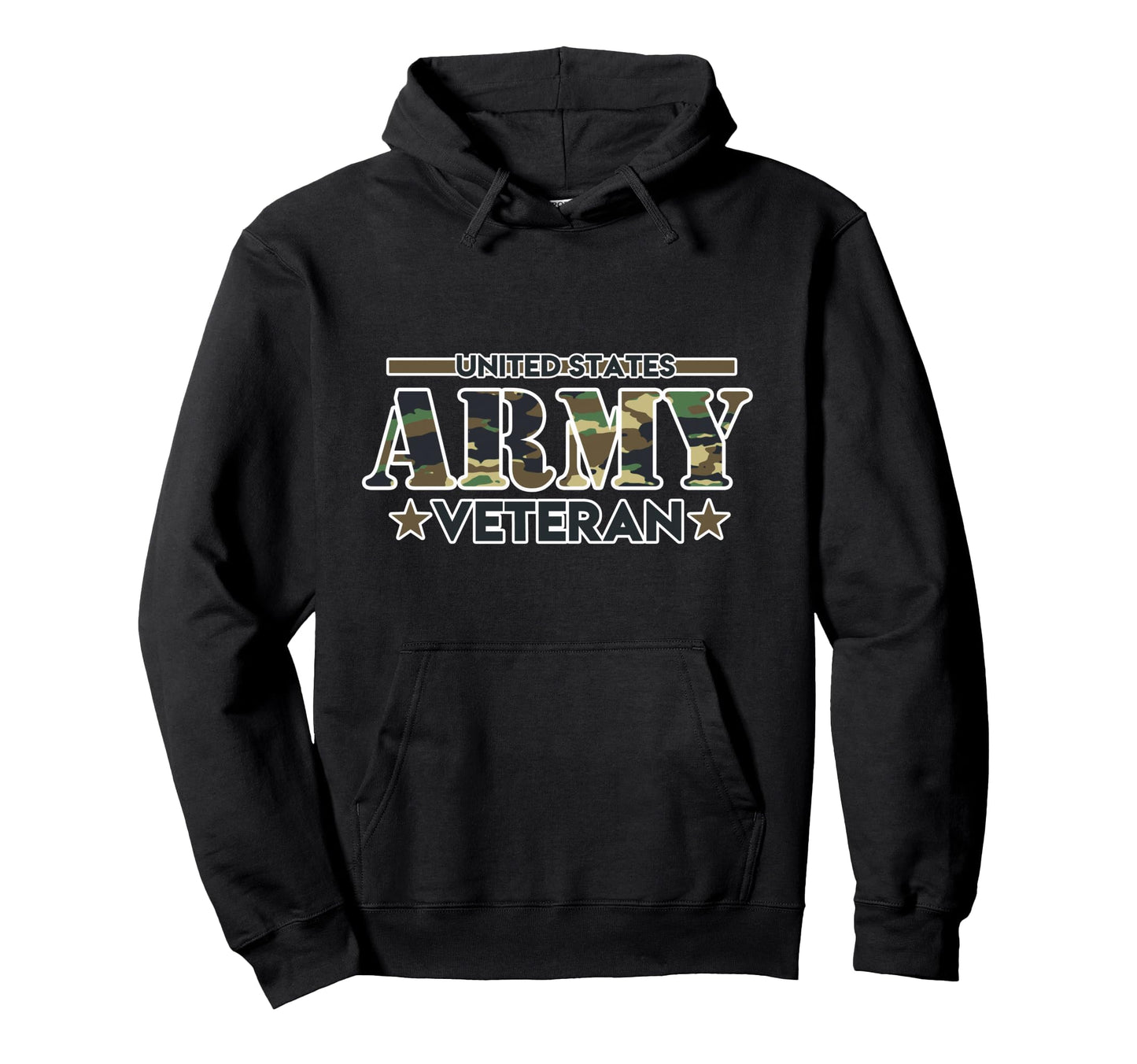 Veteran United States Army Veteran Hoodie - Custom Art Print Unisex - T-Shirt, Sweatshirt, Hoodie