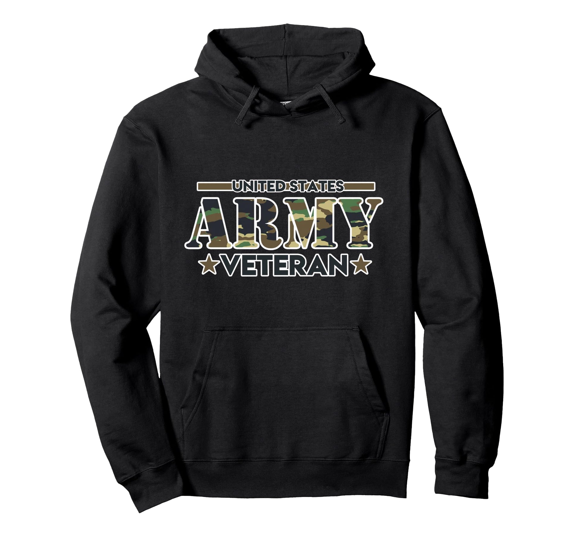 Veteran United States Army Veteran Hoodie - Custom Art Print Unisex - T-Shirt, Sweatshirt, Hoodie
