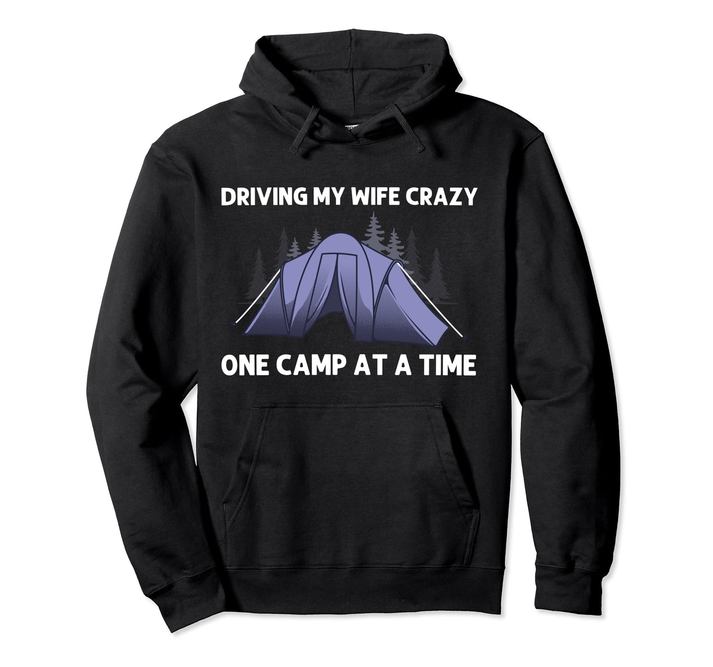Camping Dad Camper Rv Tent Hiking Glamping Hoodie - Trendy Graphic Unisex - T-Shirt, Sweatshirt, Hoodie