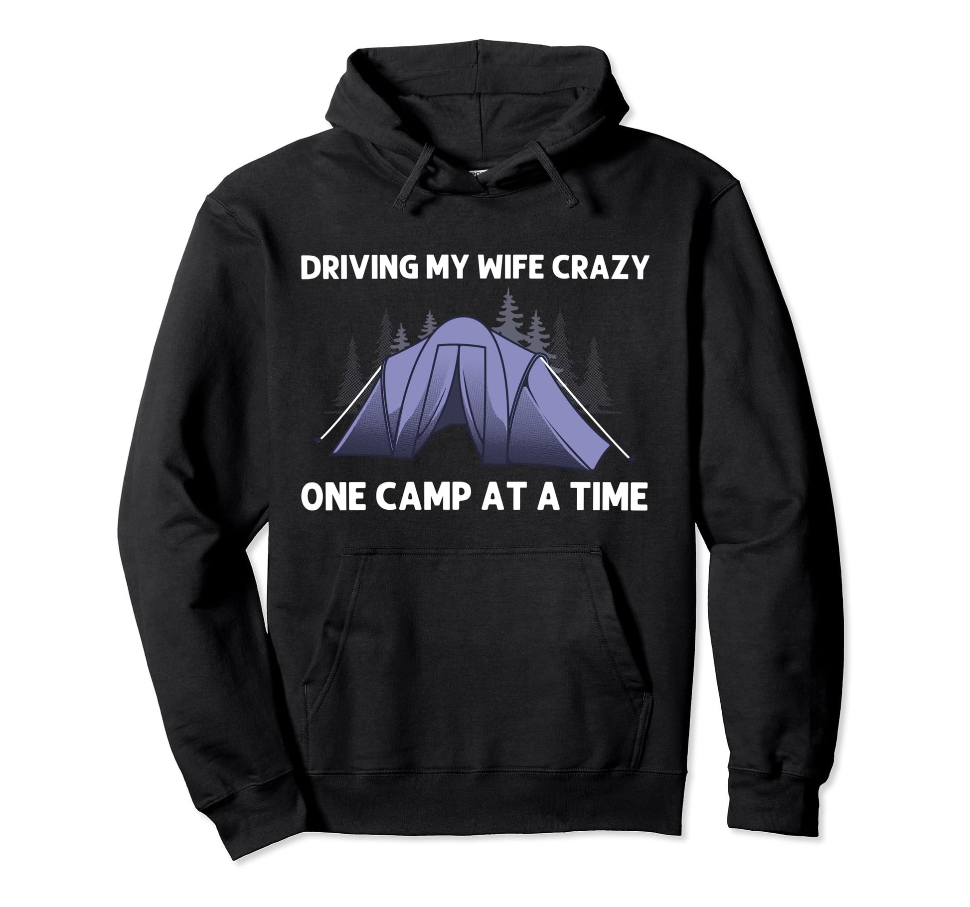 Camping Dad Camper Rv Tent Hiking Glamping Hoodie - Trendy Graphic Unisex - T-Shirt, Sweatshirt, Hoodie