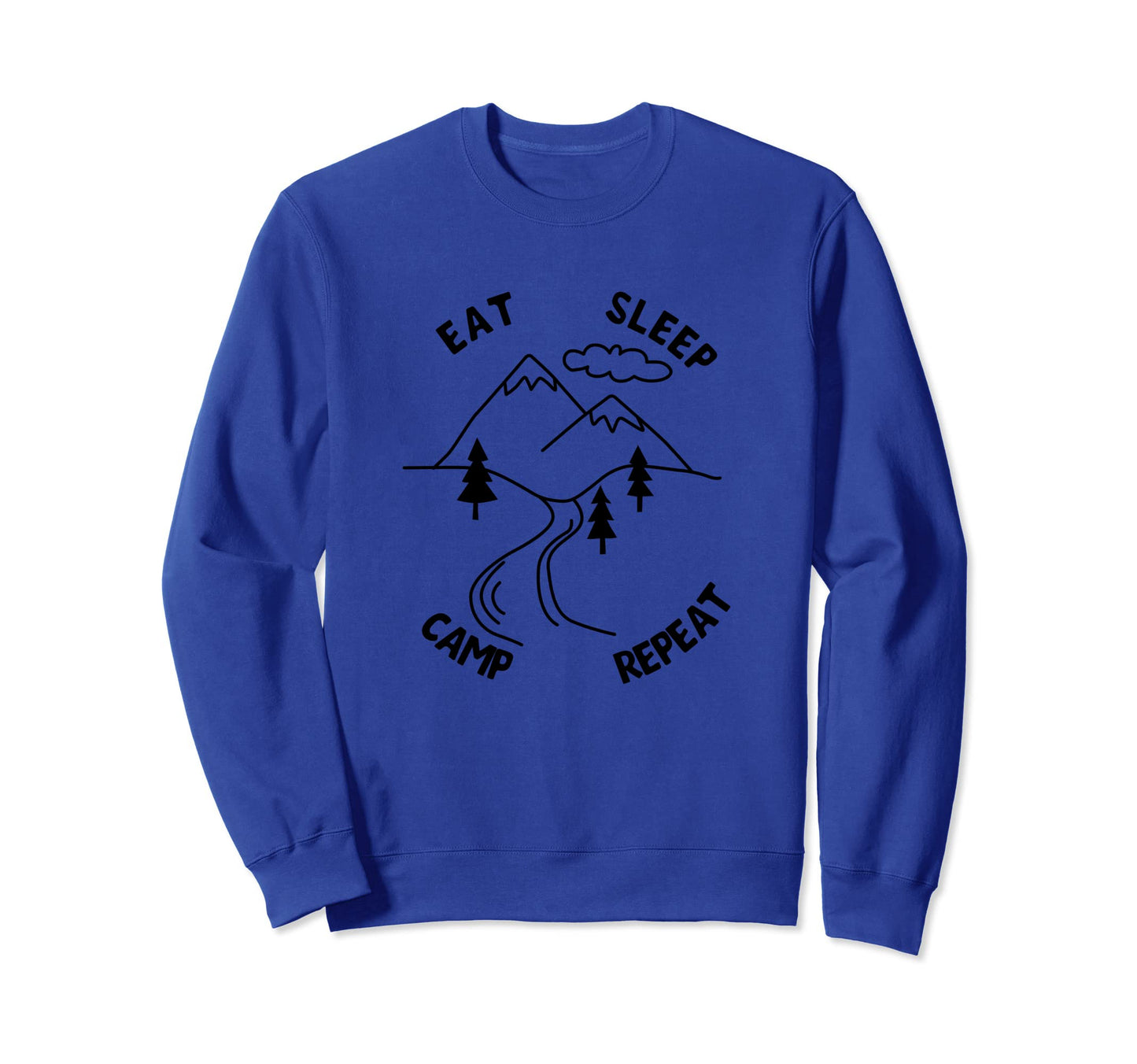 Camping Wildlife Nature Forest Sweatshirt - Novelty Apparel Unisex - T-Shirt, Sweatshirt, Hoodie