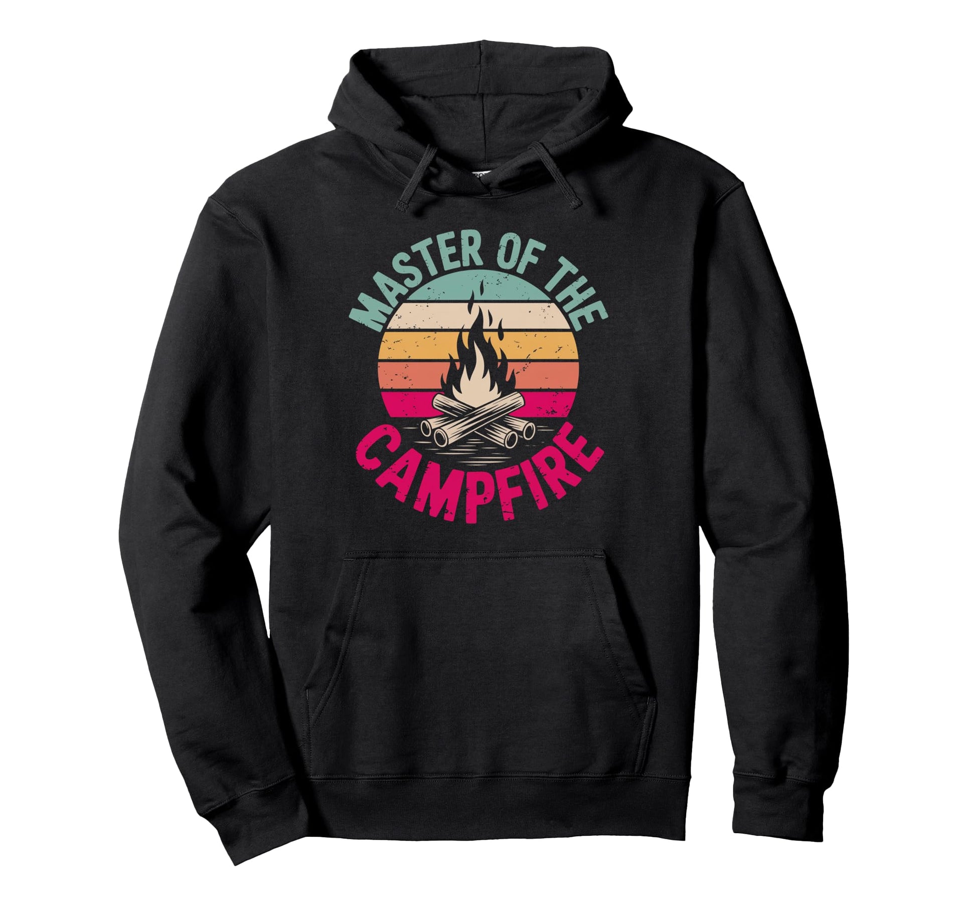 Master Campfire Dad Camping Gifts Hoodie - Casual Everyday Wear Men Women - T-Shirt, Sweatshirt, Hoodie