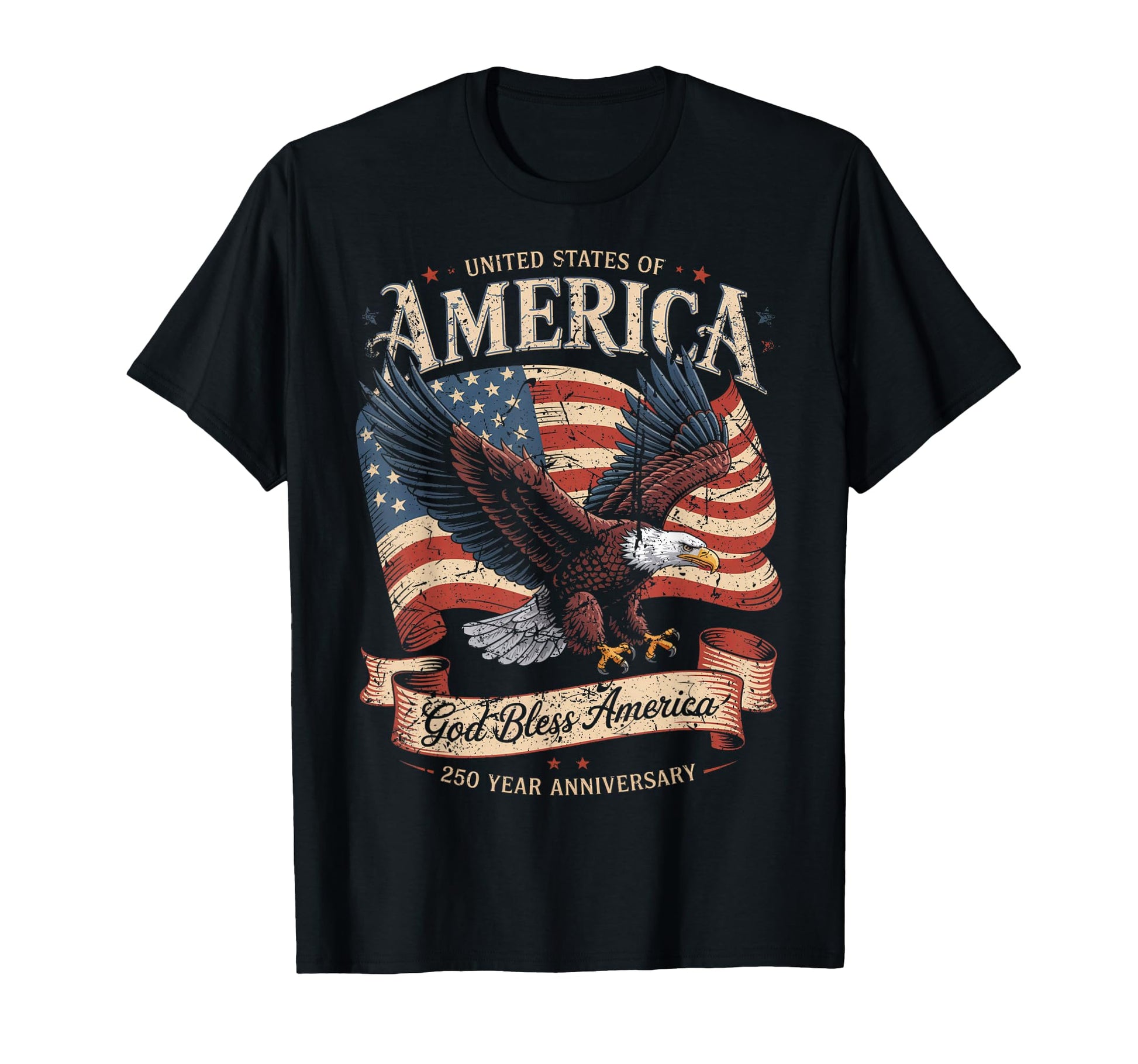 United States Anniversary American Flag Hoodie - Unique Graphic for Adults - T-Shirt, Sweatshirt, Hoodie