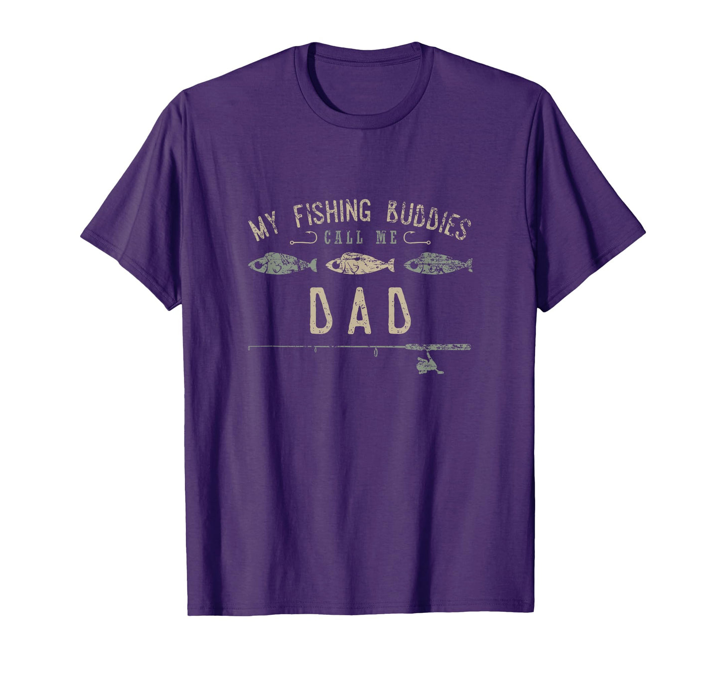 My Fishing Buddies Call Me Dad T-Shirt - Minimalist Print Men Women - T-Shirt, Sweatshirt, Hoodie
