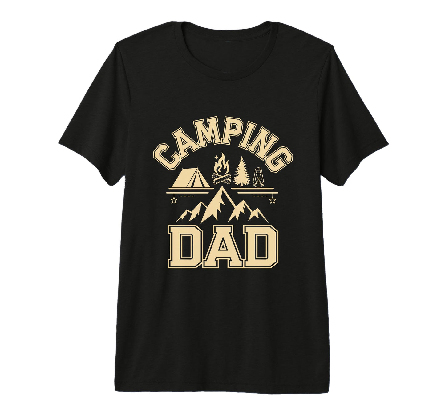 Camping Dad Camper Vacation T-Shirt - Casual Everyday Wear for Adults - T-Shirt, Sweatshirt, Hoodie