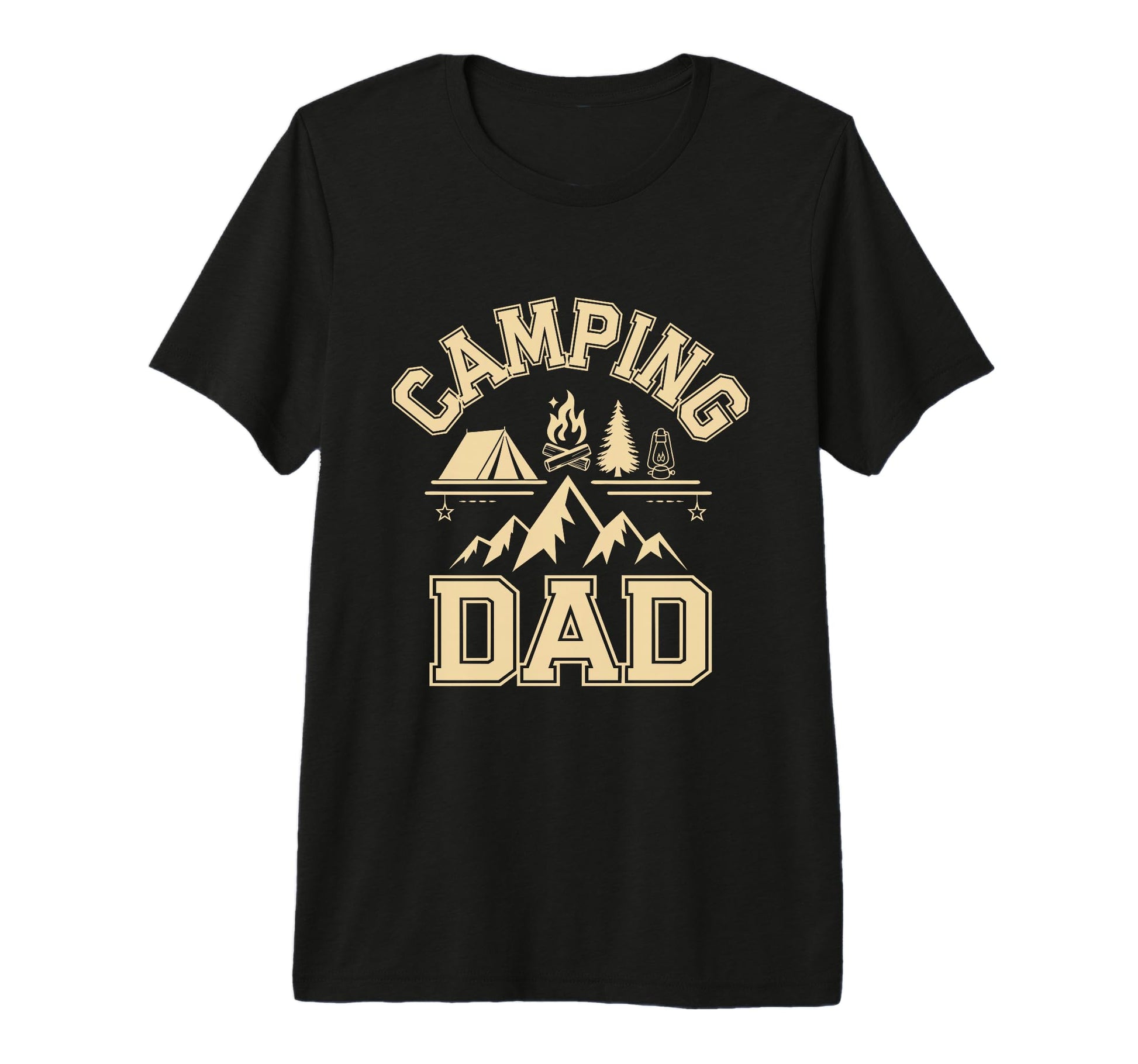 Camping Dad Camper Vacation T-Shirt - Casual Everyday Wear for Adults - T-Shirt, Sweatshirt, Hoodie