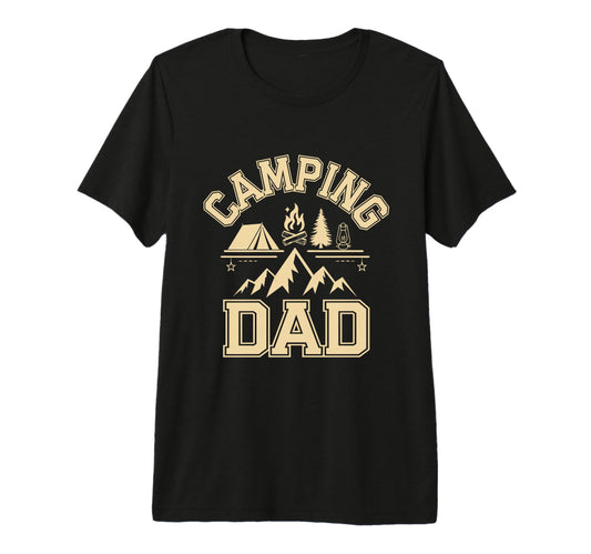 Camping Dad Camper Vacation T-Shirt - Casual Everyday Wear for Adults - T-Shirt, Sweatshirt, Hoodie
