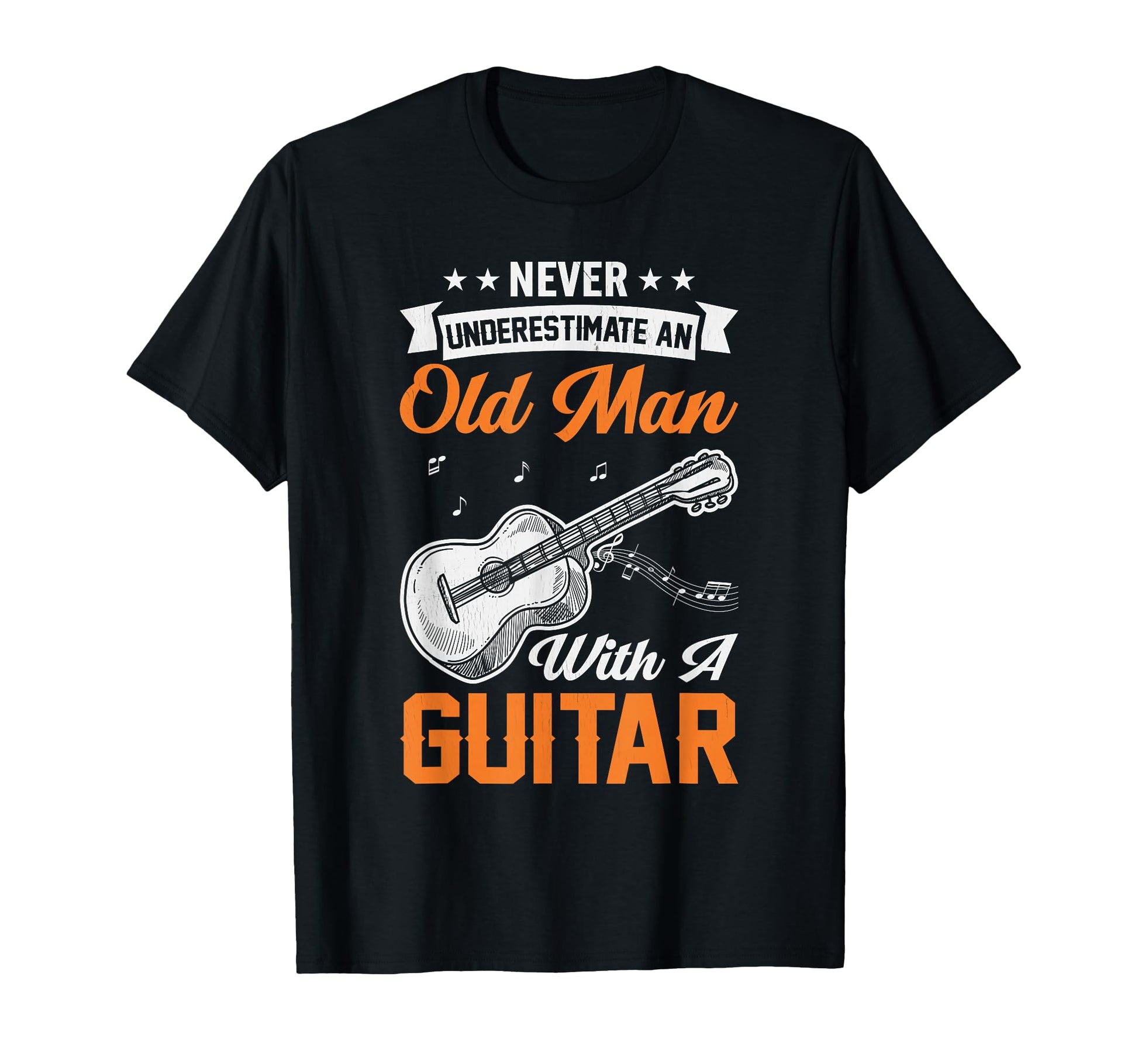 Fathers Day Never Underestimate Old T-Shirt - Trendy Graphic for Adults - T-Shirt, Sweatshirt, Hoodie