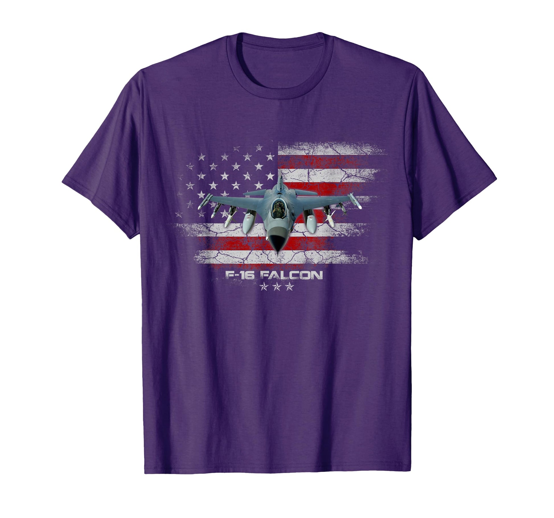 F 16 Fighting Falcon Military Jet T-Shirt - Casual Everyday Wear Unisex - T-Shirt, Sweatshirt, Hoodie