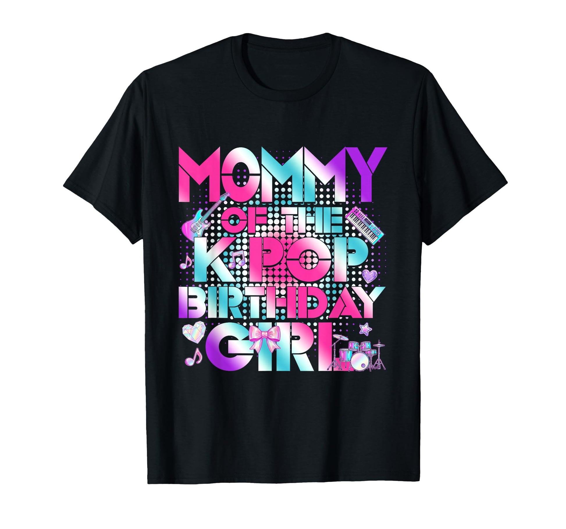 Mommy K Pop Birthday Matching Family T-Shirt - Streetwear Style Men Women - T-Shirt, Sweatshirt, Hoodie
