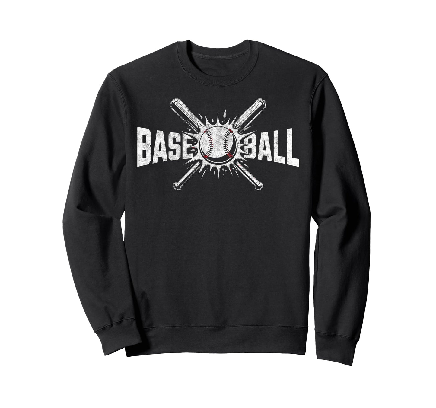Baseball Ball Baseball Lover Player Sweatshirt - Fun Novelty Design Unisex - T-Shirt, Sweatshirt, Hoodie