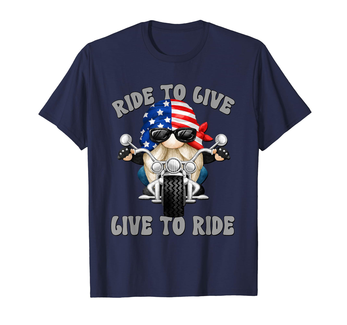 American Flag Motorcycle Dad T-Shirt - Casual Everyday Wear Men Women - T-Shirt, Sweatshirt, Hoodie