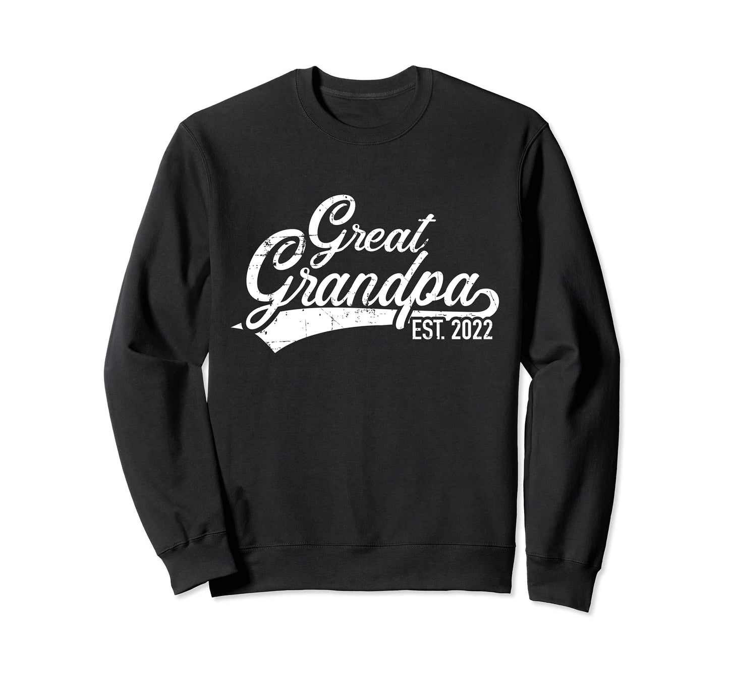 Great Grandpa Est 2022 Pregnancy Sweatshirt - Aesthetic Graphic Men Women - T-Shirt, Sweatshirt, Hoodie