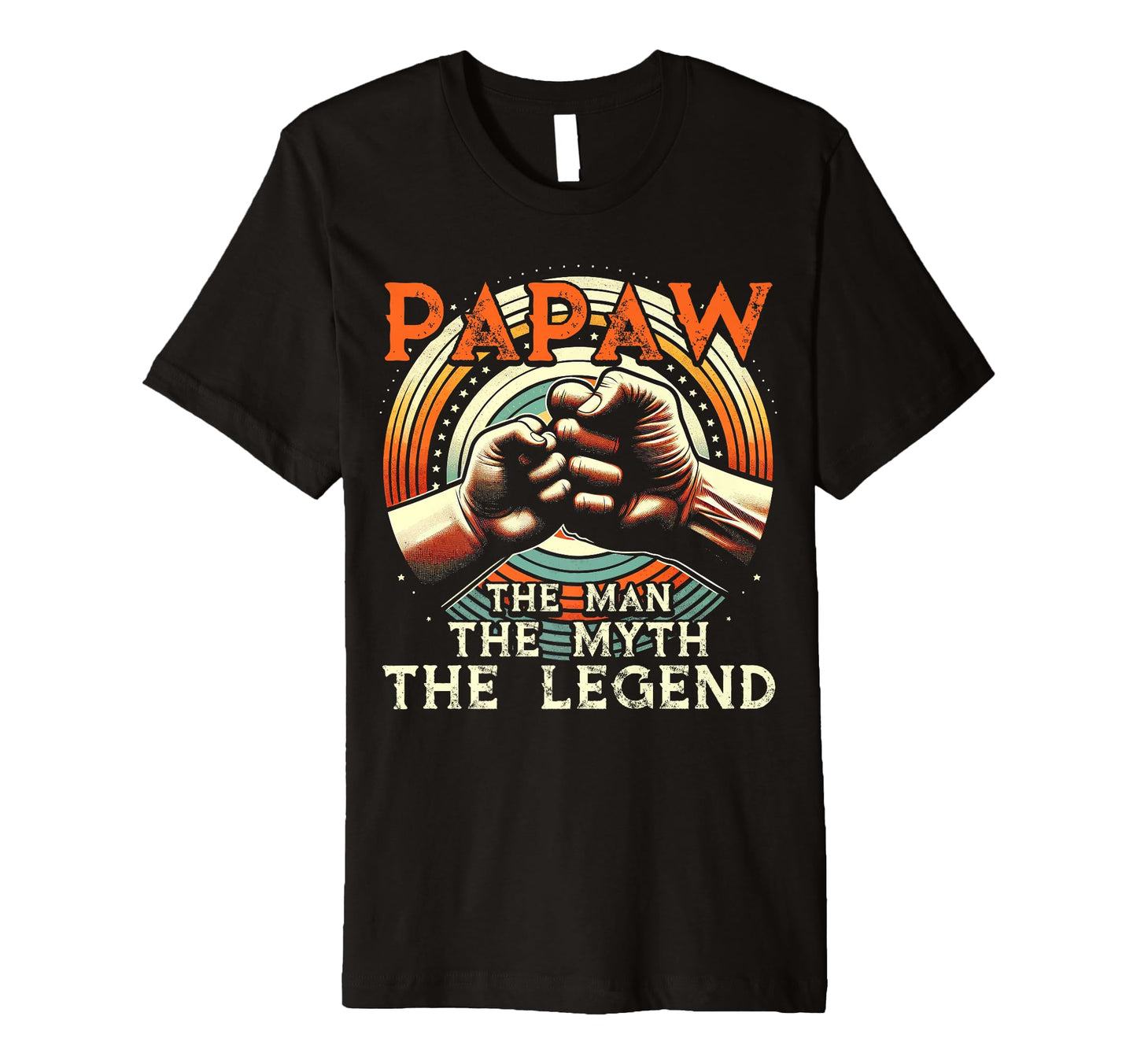 Mens Papaw Myth Legend Dad Grandpa T-Shirt - Aesthetic Graphic Unisex - T-Shirt, Sweatshirt, Hoodie