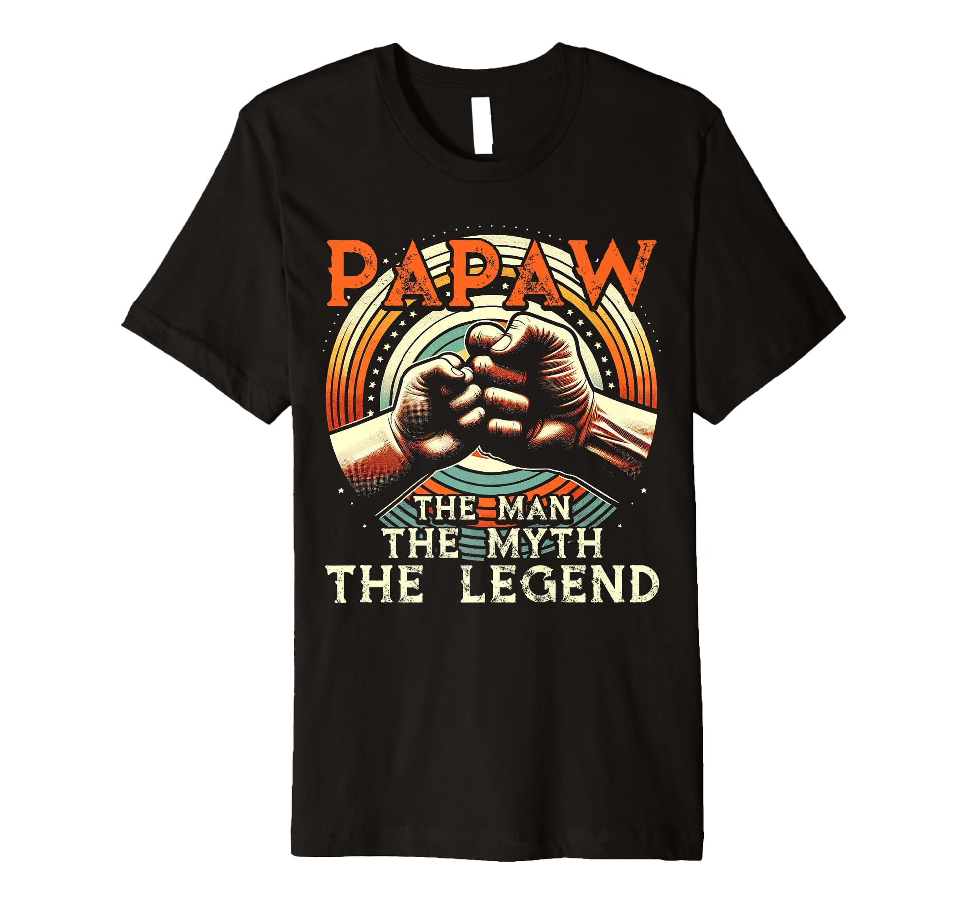 Mens Papaw Myth Legend Dad Grandpa T-Shirt - Aesthetic Graphic Unisex - T-Shirt, Sweatshirt, Hoodie